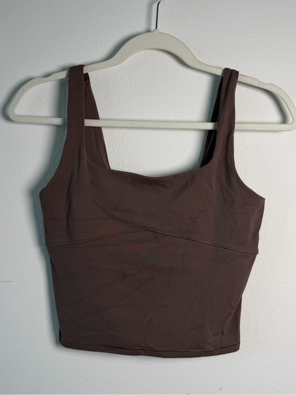Vuori Everyday Athleisure Square-Neck Tank Top - Taupe/Brown
